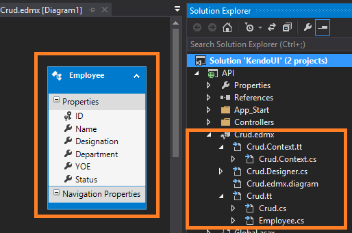 Kendo UI Grid With ASP.NET MVC 5, Entity Framework, And Web API - Part One