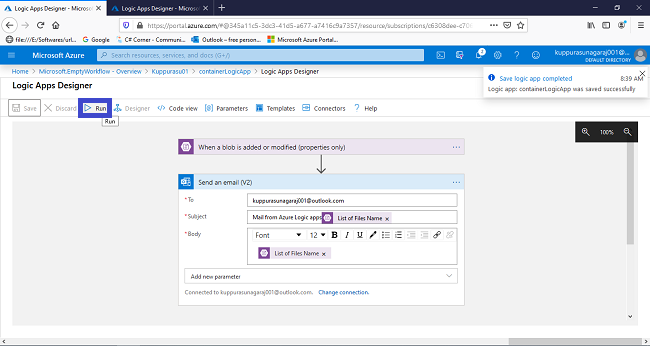 Managing Azure Blob Storage with Logic Apps