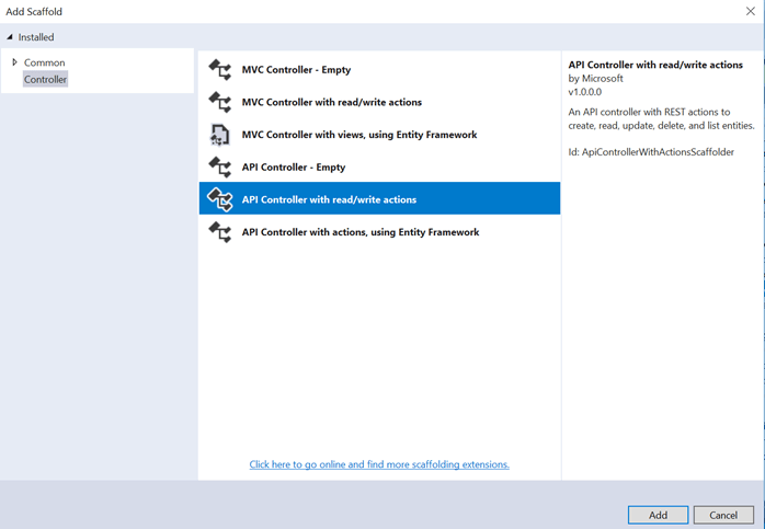 Microservice Using ASP.NET Core