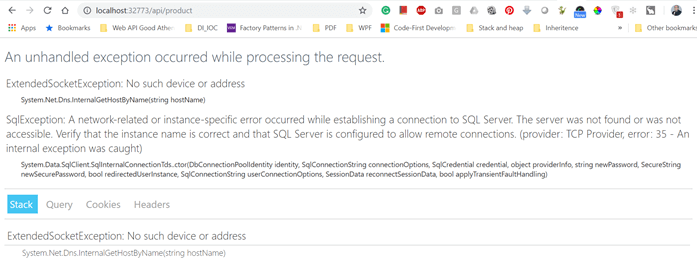 Microservice Using ASP.NET Core