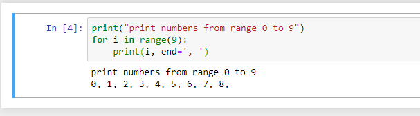 Range Function Of Python 