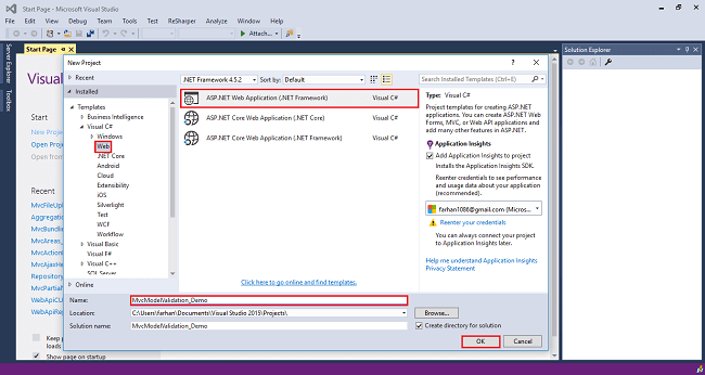 Model Validation In MVC 5