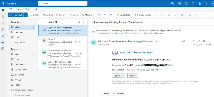 MS Teams and Email Approval Configuration in D365 CRM