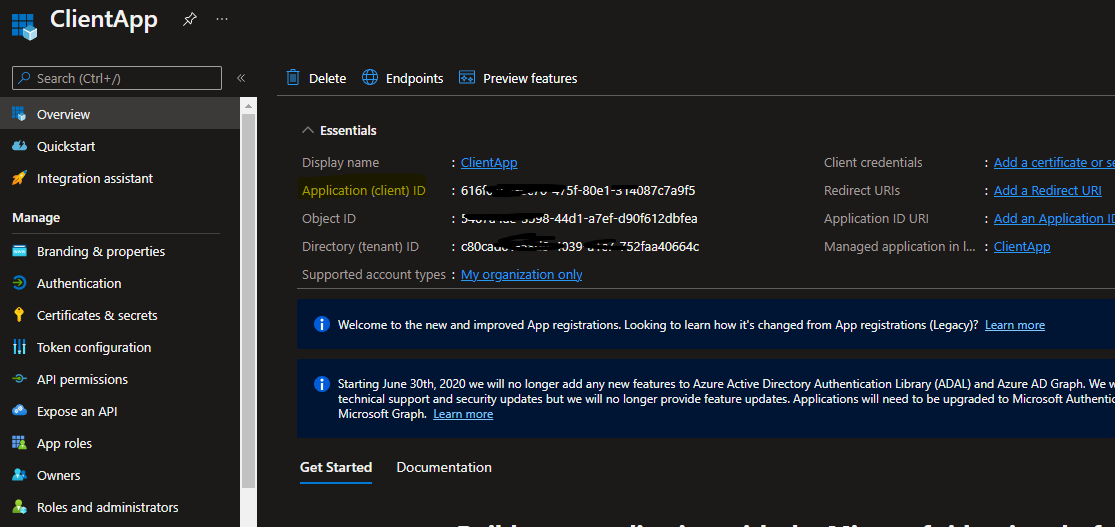 OAuth2.0 Authorization With The Azure AD Client Credentials FLow To ...