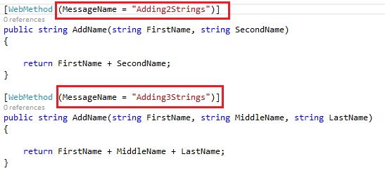 Overloading WebMethod In ASP.NET Web Service - Part Five