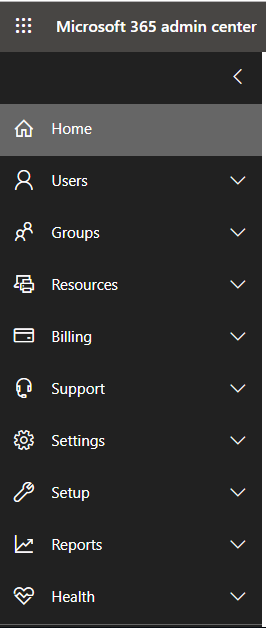 Overview Of Office 365 Admin Center