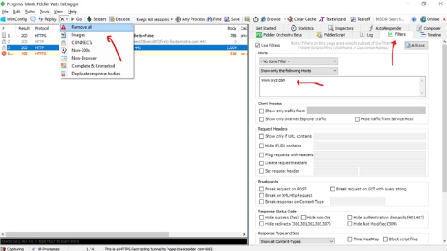 Performance/Load Testing/Stress Testing Using Fiddler