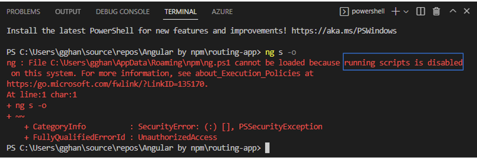 Different ways to bypass Powershell execution policy :.ps1 cannot
