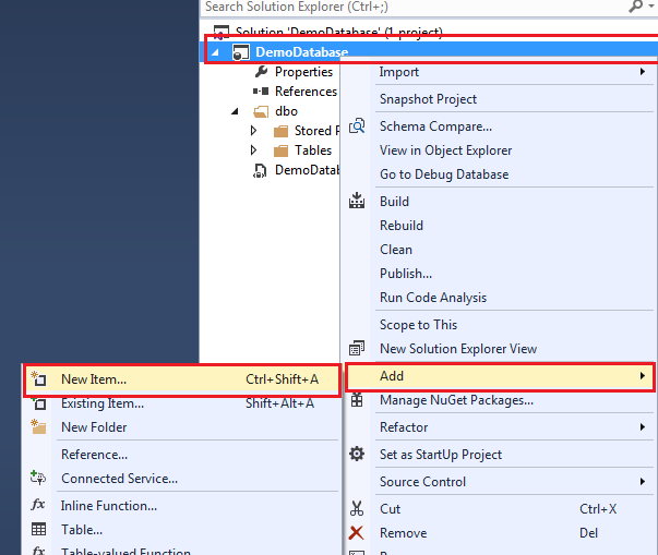 Pre-Deployment And Post-Deployment Script - SQL Database Project