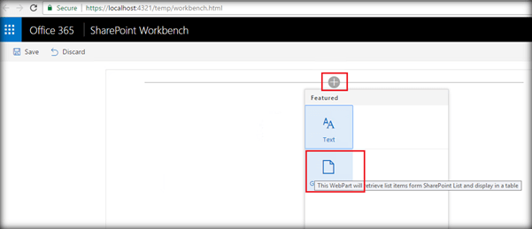 Retrieve SharePoint List Items Using SharePoint Framework Development Model