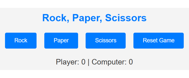 Rock Paper Scissors game