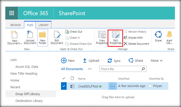 Route Uploaded Documents In Sharepoint Using Content Organizer Rules