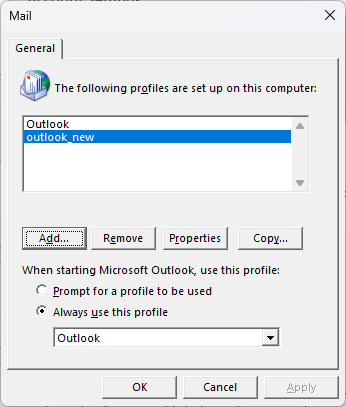 Outlook (1) - Something Went Wrong 2400 In Outlook