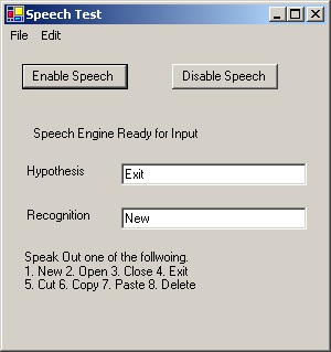 speech recognition c