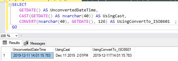 Sql Cast And Convert Statement 9880