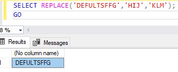 Sql Replace Function