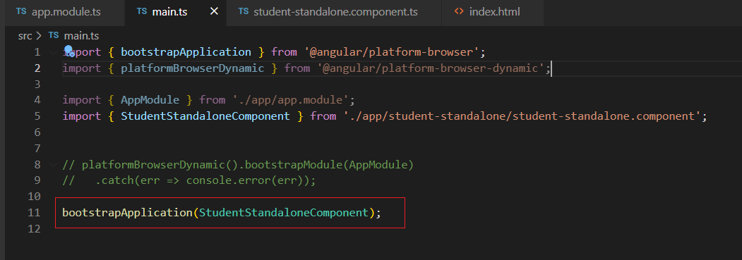 Standalone Component In Angular 15