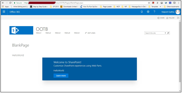 Steps To Create Basic SPFx Solution And Deploy On SharePoint Online