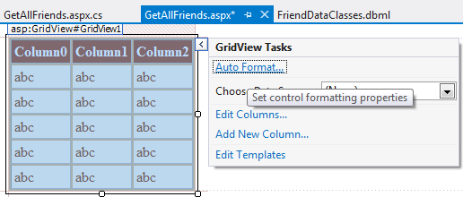 Dbml execute stored procedure with parameters