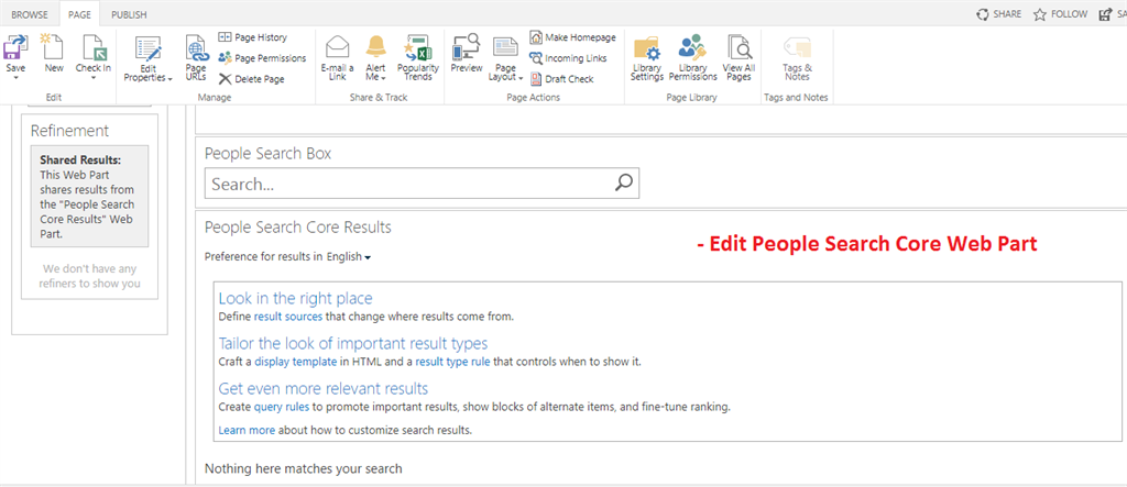 Create Custom People Search Page With Phone Number Attribute In ...