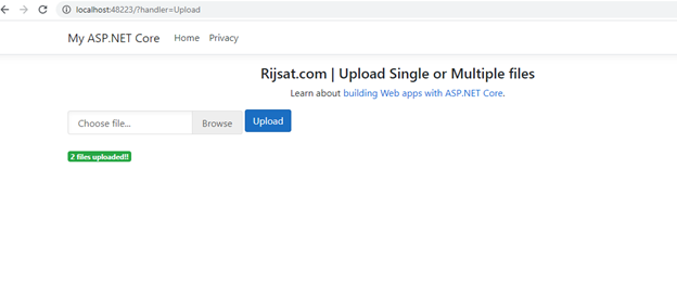 File Upload Insights And Upload Single Or Multiple Files In ASP.NET ...