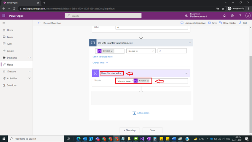 Usage Of Do Until Function In Power Automate