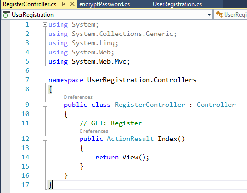 User Registration And Login Form With E-Mail Notification In MVC