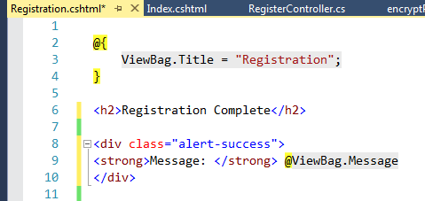 User Registration And Login Form With E-Mail Notification In MVC