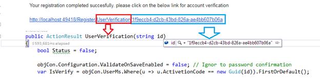 User Registration And Login Form With E-Mail Notification In MVC