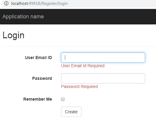 User Registration And Login Form With E-Mail Notification In MVC