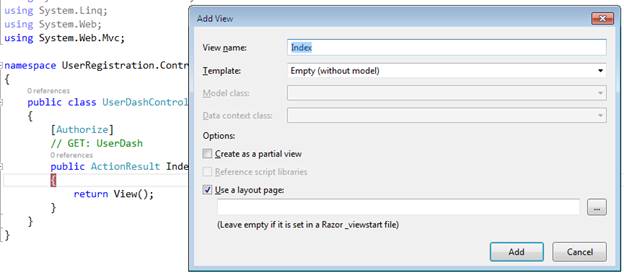 User Registration And Login Form With E-Mail Notification In MVC