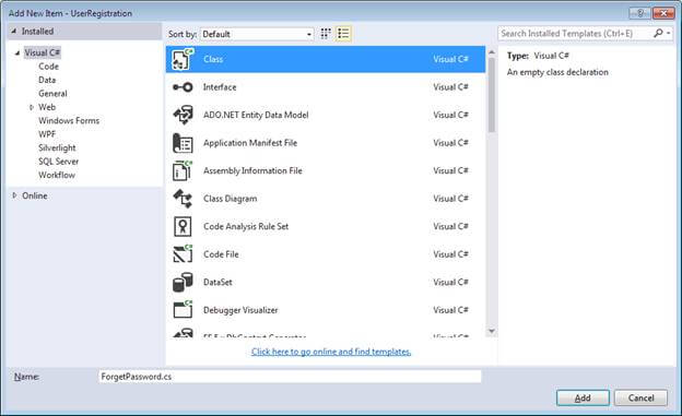 User Registration And Login Form With E-Mail Notification In MVC