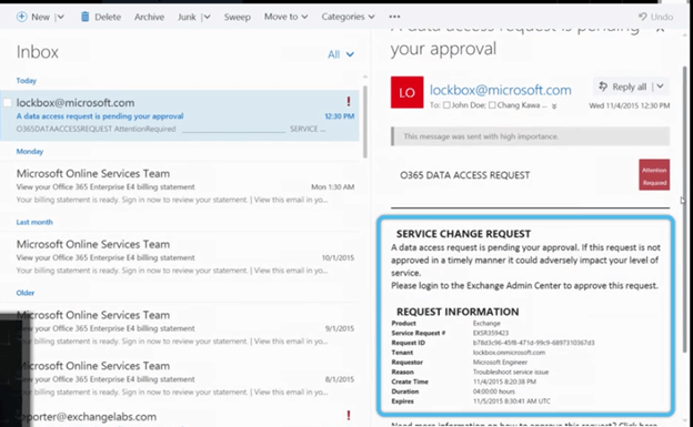 What Is Customer Lockbox In Office 365?