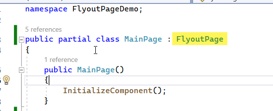 FlyoutPage - .NET MAUI