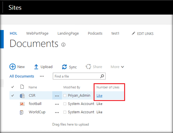 How to Rate and Like items and documents in SharePoint