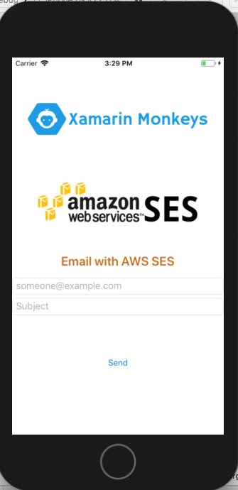 How to send an email –  Web Services (AWS)